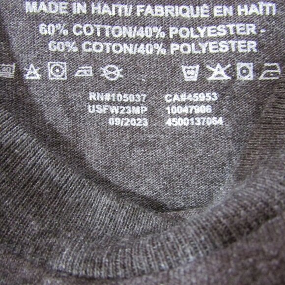 Ariat Girl's XS Short Sleeve Presents Graphic T-Shirt - Charcoal Heather - Picture 3 of 3